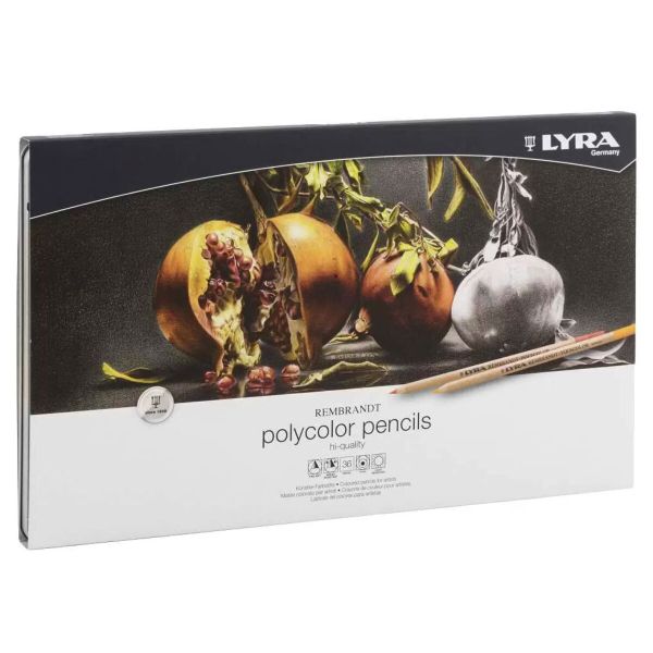Набор цветных карандашей Rembrandt Polycolor заточенные 36 цв, Lyra L2001360