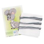 Набор для вышивания нитками РС Студия, Мышонок 10х9 см