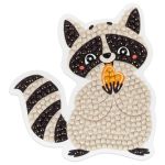 Алмазная (кристальная) мозаика Фрея ALVM-088, магнит Енотик, 8х8.5 см