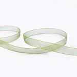 Лента капроновая (органза) 10.0 мм / 22.8±1 метра, 073 т. оливковый, Blitz OR-10