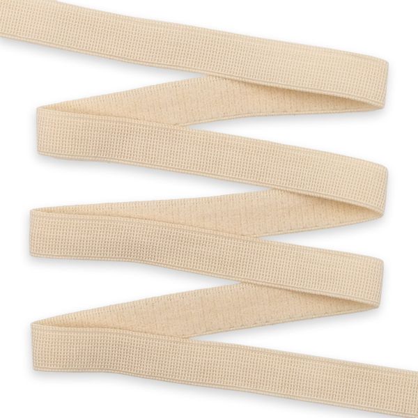Резинка бельевая (бретелечная) 12.0 мм / 50 метров, бежевый, (МL195.012)
