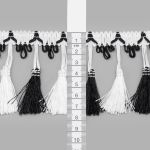 Бахрома отделочная 115.0 мм / 10 метров, с кистями, (001-115), 878