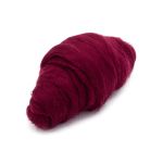 Шерсть для валяния полутонкая, 50 гр., Astra&Craft, 047 бордо
