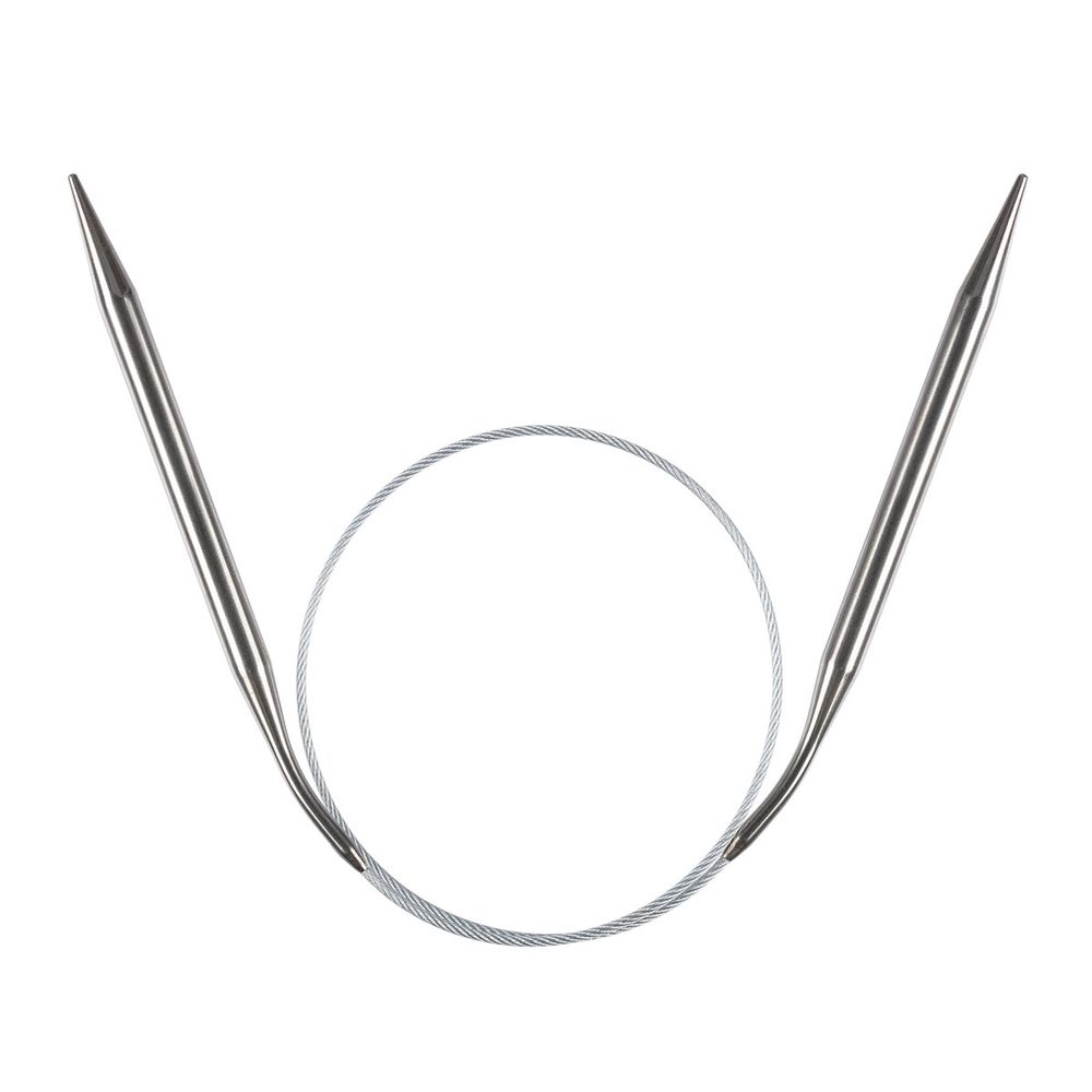Спицы круговые металл ⌀6.0 мм, 50 см, 1 шт, с металлической леской, Gamma MKJ