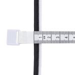 Кант отделочный светоотражающий 10 мм / 91.4 метр, черный, 3AR2732