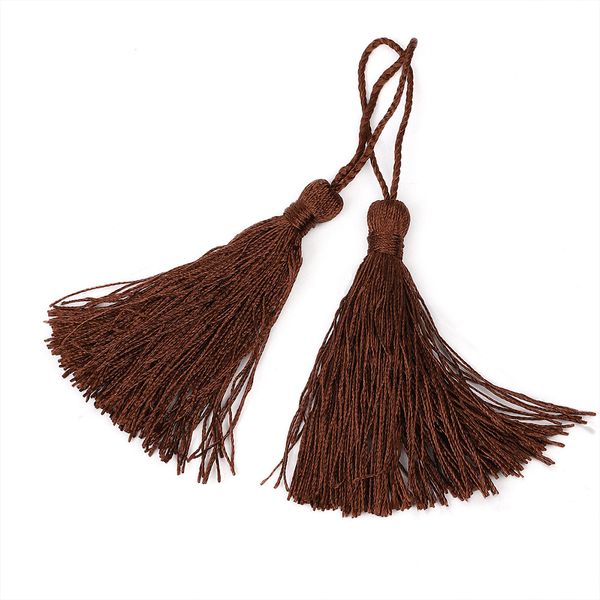 Кисти шторные 80.0 мм, DS-011, цв.18 т.коричневый, уп.10 шт