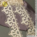 Кружево на сетке арт.TR.2113 70мм цв.бежевый уп.13м, Kruzhevo