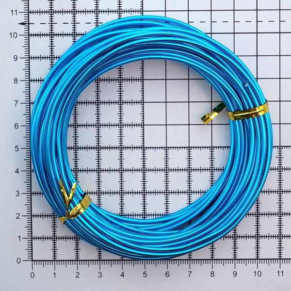 Проволока для рукоделия 2 мм / 10 м, Astra&Craft, 16 голубой