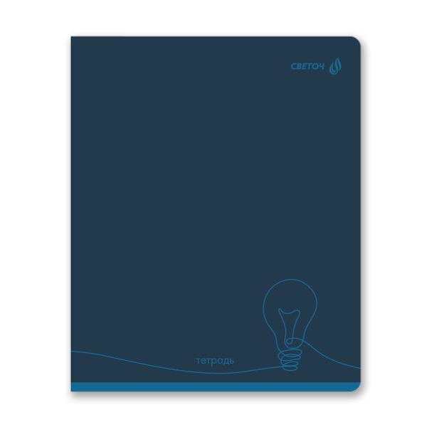 Тетрадь ученическая общая, матовая ламинация, A5+ 96 л. на скобе 65 г/м², белизна 100 %, 5 шт, клетка, 01006 Равновесие, Светоч 96Т16