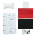 Набор для шитья игрушки из фетра, Божья коровка, 14см