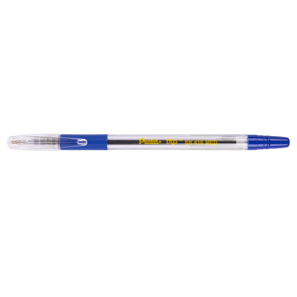 Ручка шариковая Pentel tko ⌀1 мм, 12 шт, BK410-C цвет чернил: синий