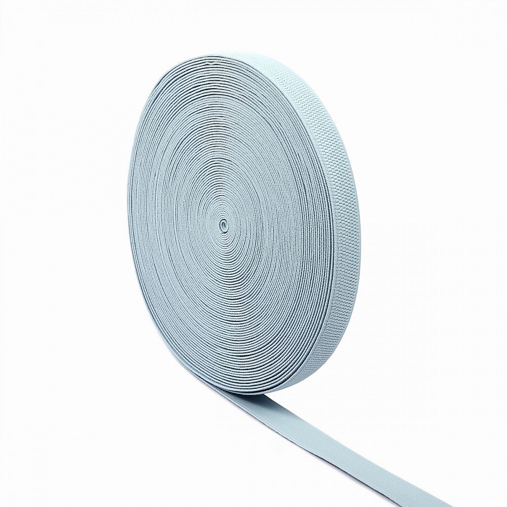 Резинка для подтяжек (помочная) 25.0 мм / 25 метров, Ультра S901 голубой