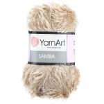 Пряжа YarnArt (ЯрнАрт) Samba травка / уп.5 мот. по 100 г, 150м, 04 светлый бежевый