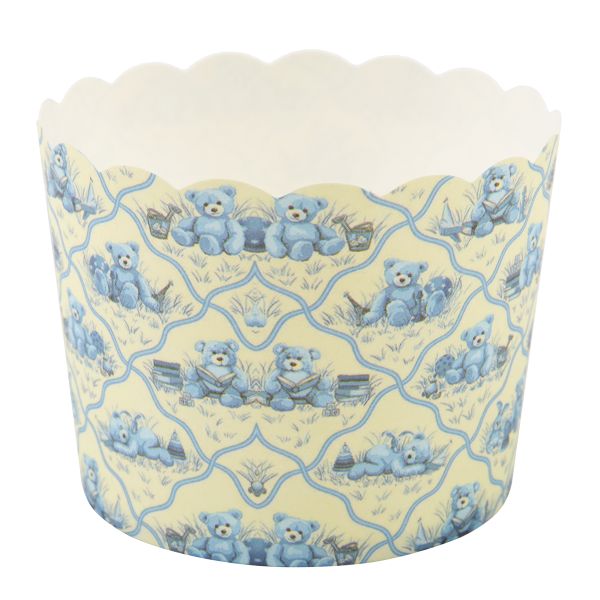 Формы для выпечки бумажные 6 см, 6х5.5 см, 12 шт, №02 мишки, S-Chief PPC-0006