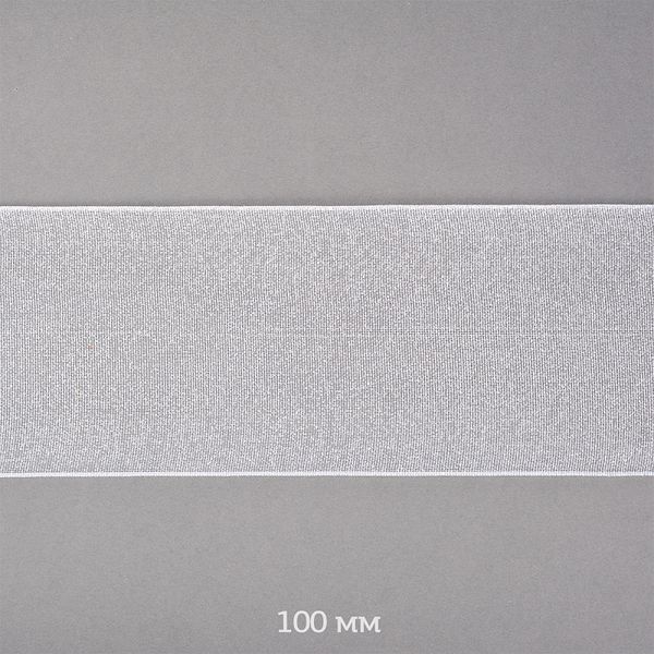 Люверсная шторная лента клеевая 100 мм / 10 метров, цв.прозрачный