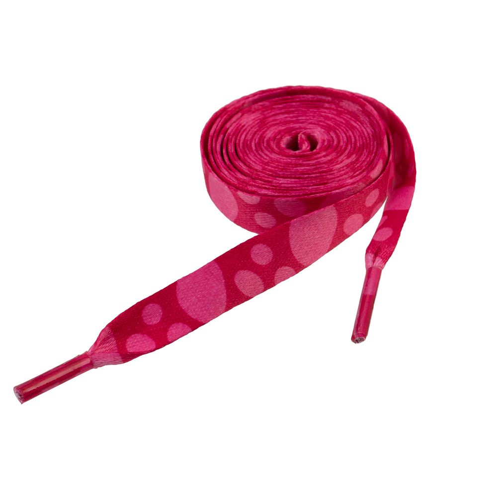 Шнурки 10 мм, 120 см, 10 пар(a), №06 малиновый (пузыри розовые), Gamma SHL-01/10