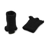 Манжеты трикотажные 7.0х9.5 см, 1 пара, плотные без шва, 373/м антрацит