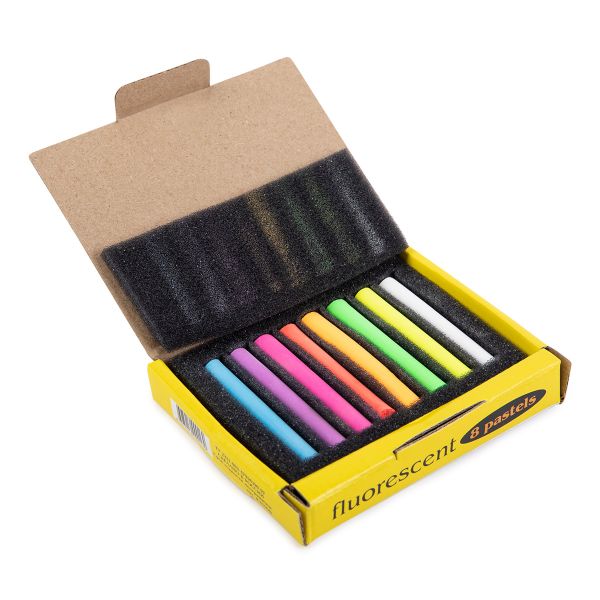 Пастель художественная Мастерская художника флуоресцентная набор 8 цв, К2516 ф, Аква-колор