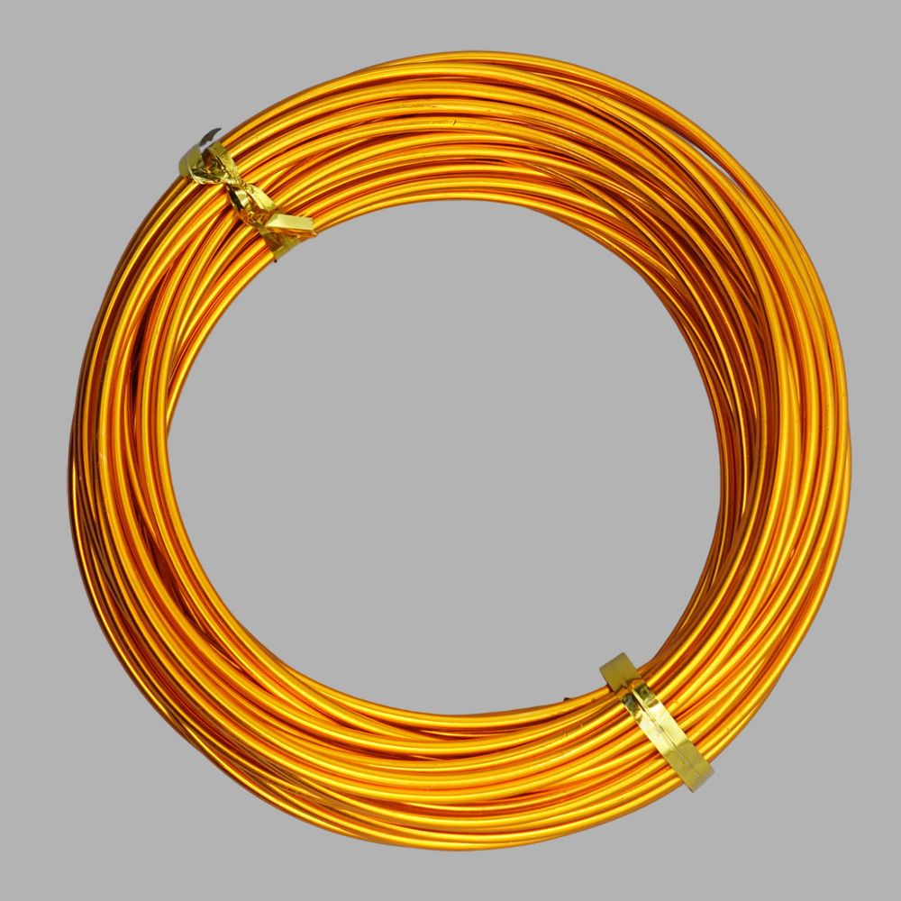 Проволока для рукоделия 2 мм / 10 м, Astra&Craft, 17 золото