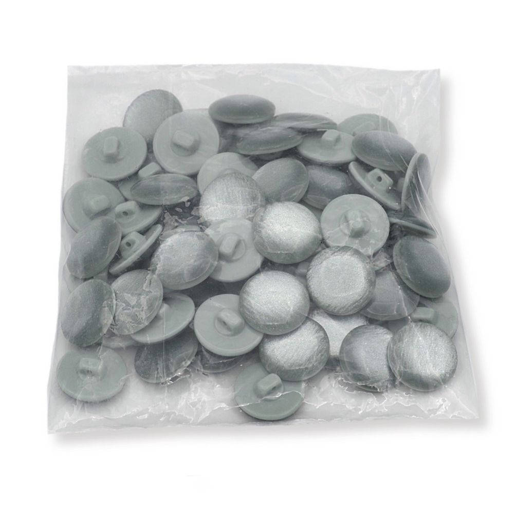 Пуговицы на ножке 32L (20мм), пластик (col.10 св.зеленый), 72 шт, CR P-45