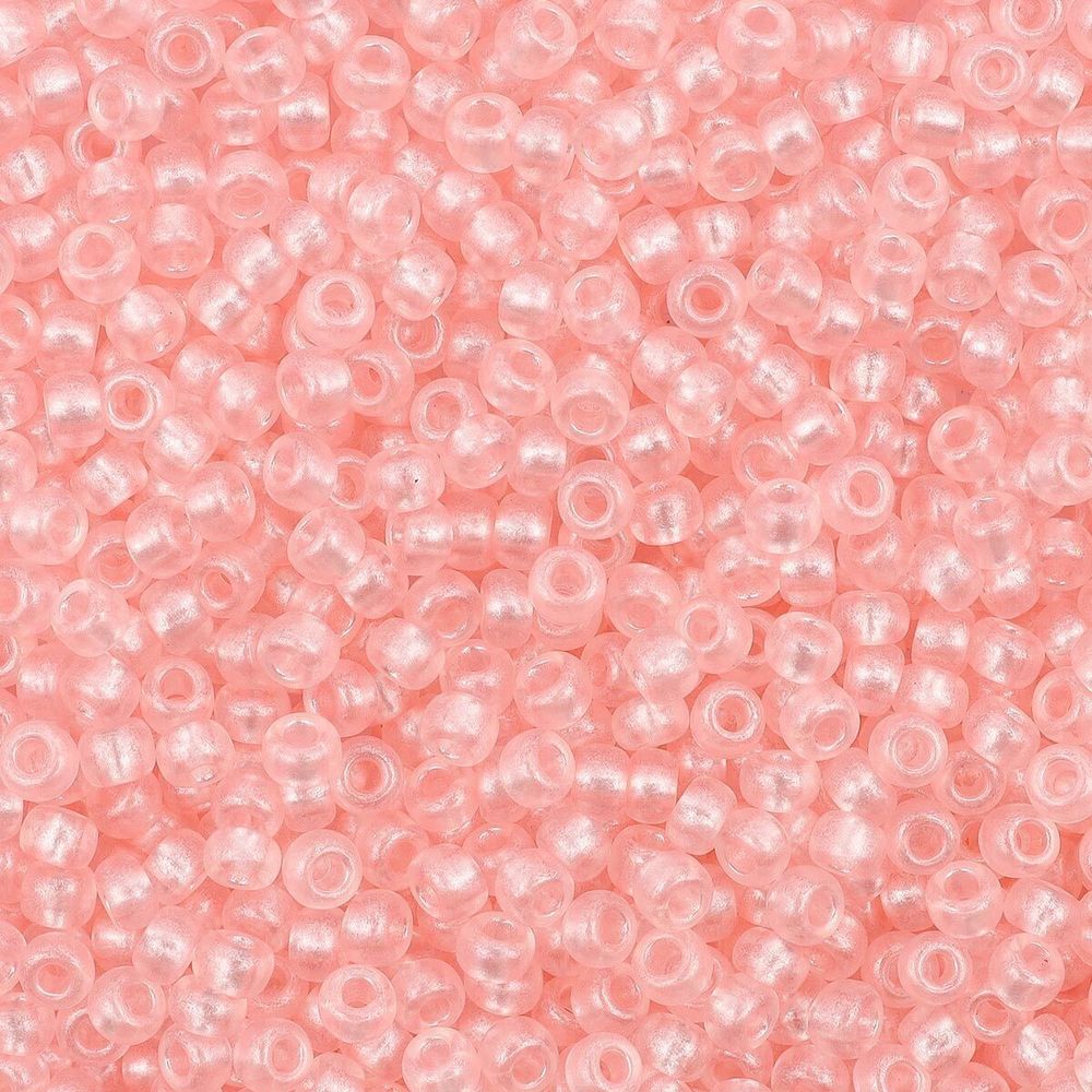 Бисер Preciosa прозрачный с перламутр. цвет.центром 10/0 (2.3 мм), круг.отв., 50 г, (08198)