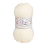 Пряжа Alize (Ализе) My Baby / уп.5 мот. по 50 г, 150м, 062 молочный A