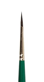 Кисть имитация белки круглая №03, 5 шт, короткая ручка, Vista-Artista 90211-03