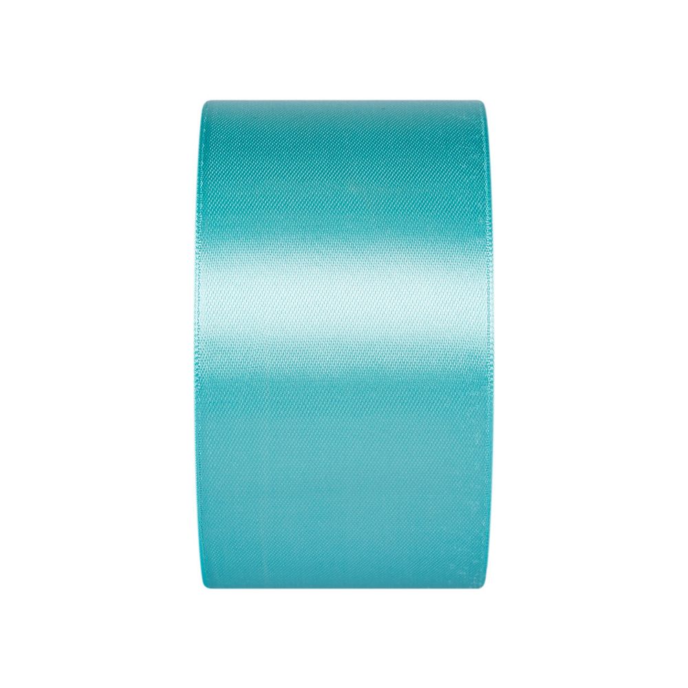 Лента атласная 1-сторонняя 50.0 мм / 33±2 метра, 072 т-голубой, Gamma