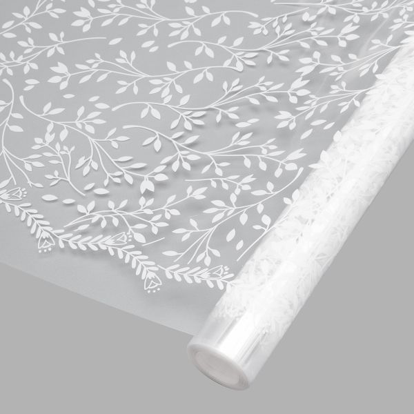 Пленка Веточки Белый 200 г, 70 см / 7.7±5% метра