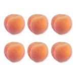 Декоративные элементы 6х6 шт, 01 персик, Blumentag RDF-08