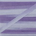 Лента (тесьма) шелковая 4.0 мм / 45.5±0.5 метров, M030 сиреневый/т.сиреневый, Gamma SRM-4