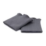 Манжеты трикотажные 9.0х9.5 см, 1 пара, средней плотности 14 кл, 1х1, 8123 серый