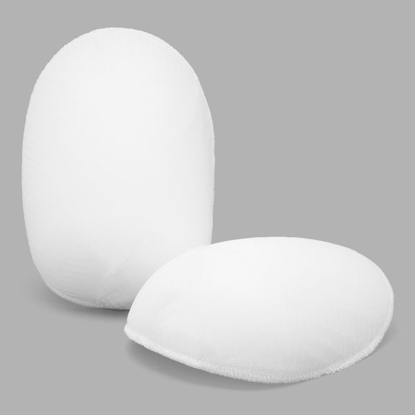 Плечевые накладки (подплечники) реглан твердые 120х175х20 мм, белый, РТ-20, 50 пар