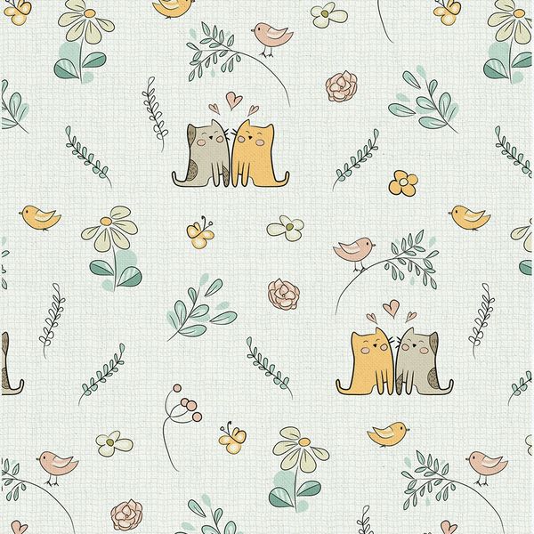 Ткань для пэчворка Peppy Мартовская песня, отрез 50х55 см, 146 г/м², МП-09 серый, Peppy