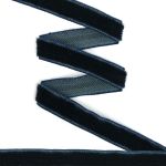 Лента бархатная (тесьма) 10.0 мм / 10±0.5 метров, рис. 8508, 56 т.синий, С3574Г17