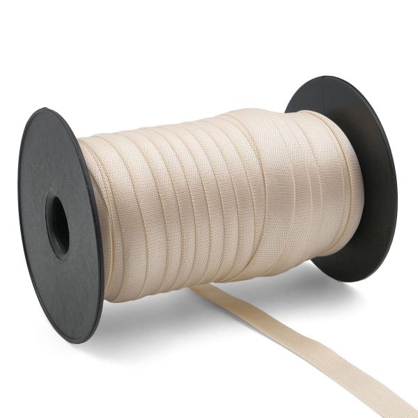 Резинка бельевая (бретелечная) 15.0 мм / 50 метров, бежевый, (ML200.015/1)