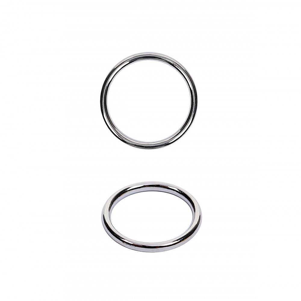 Кольца для бюстгальтера металл ⌀10.0 мм, 010 цв.никель, уп.100 шт