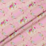 Ткань для пэчворка Peppy Весенний этюд, рулон 112 см / 5 метров, ВЭ-09 розовый, Peppy