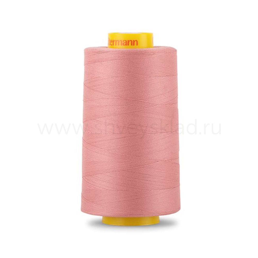 Нитка универсальная Gutermann Mara 120/2, 5000 м, 700185, 473 пудрово-розовый, 1 катушка