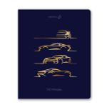 Тетрадь ученическая общая, тиснение золотой фольгой, A5 48 л. на скобе 65 г/м², белизна 100% 10 шт клетка, 01515 Со скоростью света, Светоч Т199