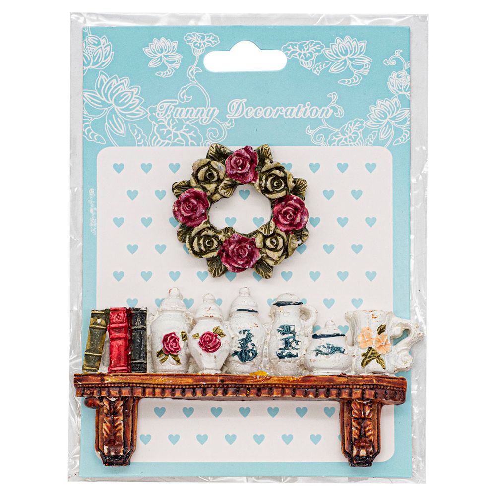 Декоративные элементы FD-008, полистоун, набор 2 шт