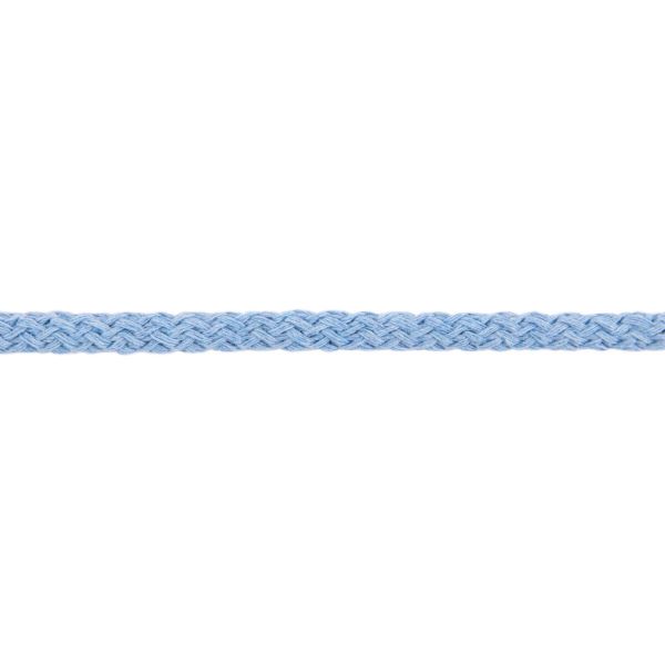 Шнур круглый х/б ⌀5.0 мм, 10 м, 175 голубой, Gamma 5В500 ХБ