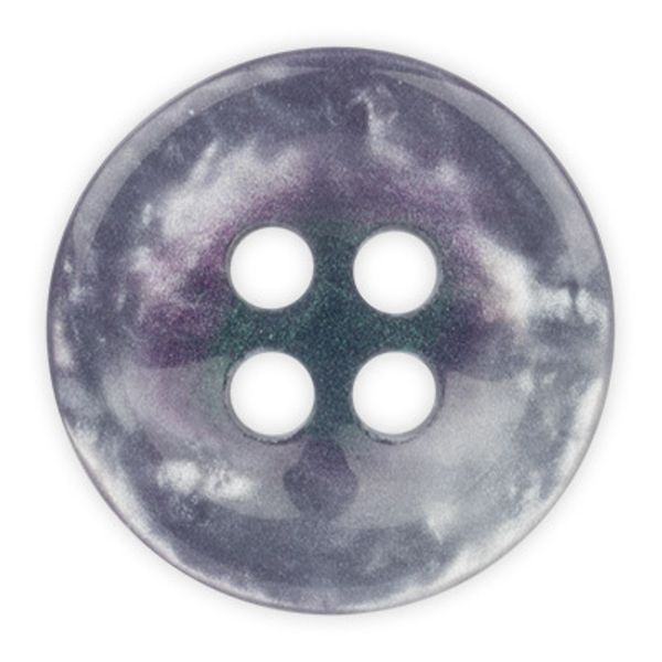 Пуговицы 4 прокола блузочные 11 мм, 40 шт, D195 серый, Gamma JEY 0011