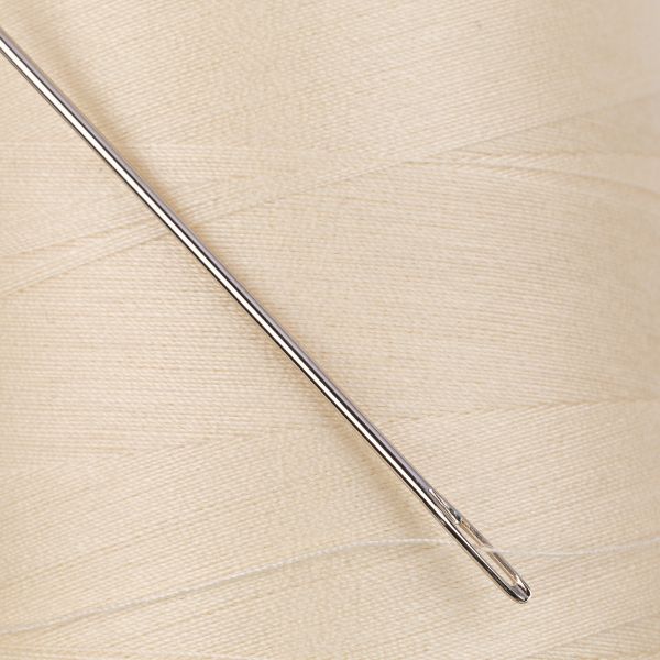 Нитки универсальные Nitka 40/2, 4570 м (5000 ярд) / 1 кат., 128 кремовый