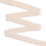 Шнур плоский плетеный х/б ⌀15.0 мм / 50 метров, суровый