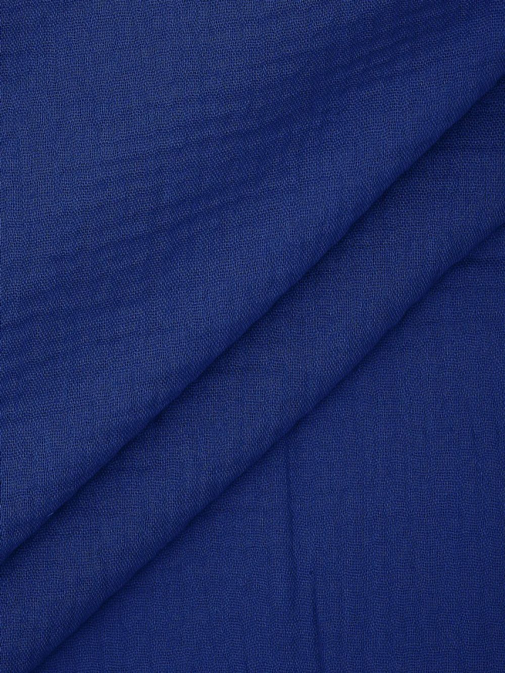 Муслин 125 г/м², 130 см / 25 метров, TBY.Mus.24723.27, цв.27 синий