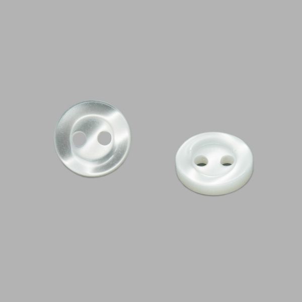 Пуговицы 2 прокола 18L, 11 мм, (white (белый)), CB-M-10, 144 шт