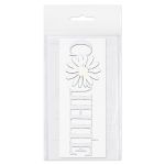 Термоаппликация Gamma Термотрансфер M №05, 1 шт, M-527 Солнце 4.5х15 см