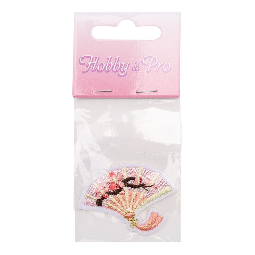 Термоаппликация Веер, 3.5х4.5cm, Hobby&Pro