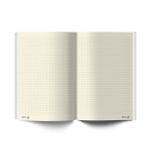 Бизнес-блокнот, мат. лам. + тис. золотой фольгой, тониров. блок, евроформат 64 л. 24 шт, французская клетка, Сияние золота 000916, Светоч 64ББТ_8_5_0